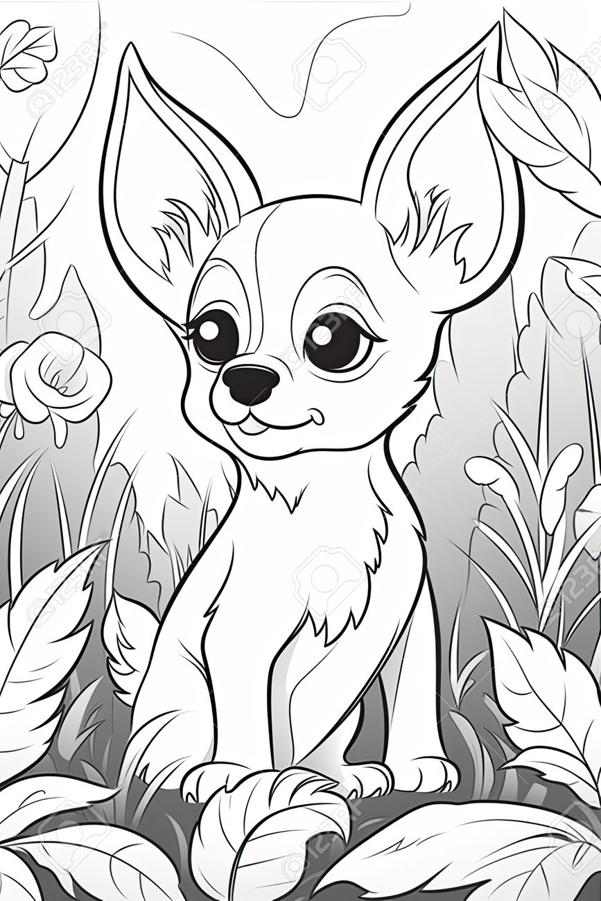 195+ Coloring Pages of Cute Puppies Printable 108