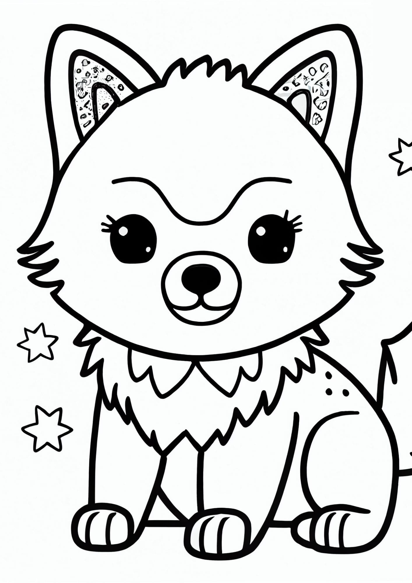 195+ Coloring Pages of Cute Puppies Printable 117