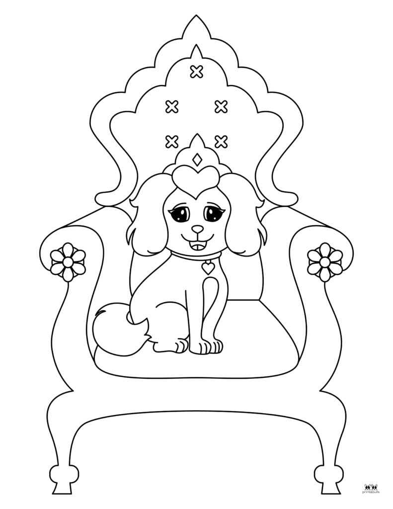 195+ Coloring Pages of Cute Puppies Printable 148