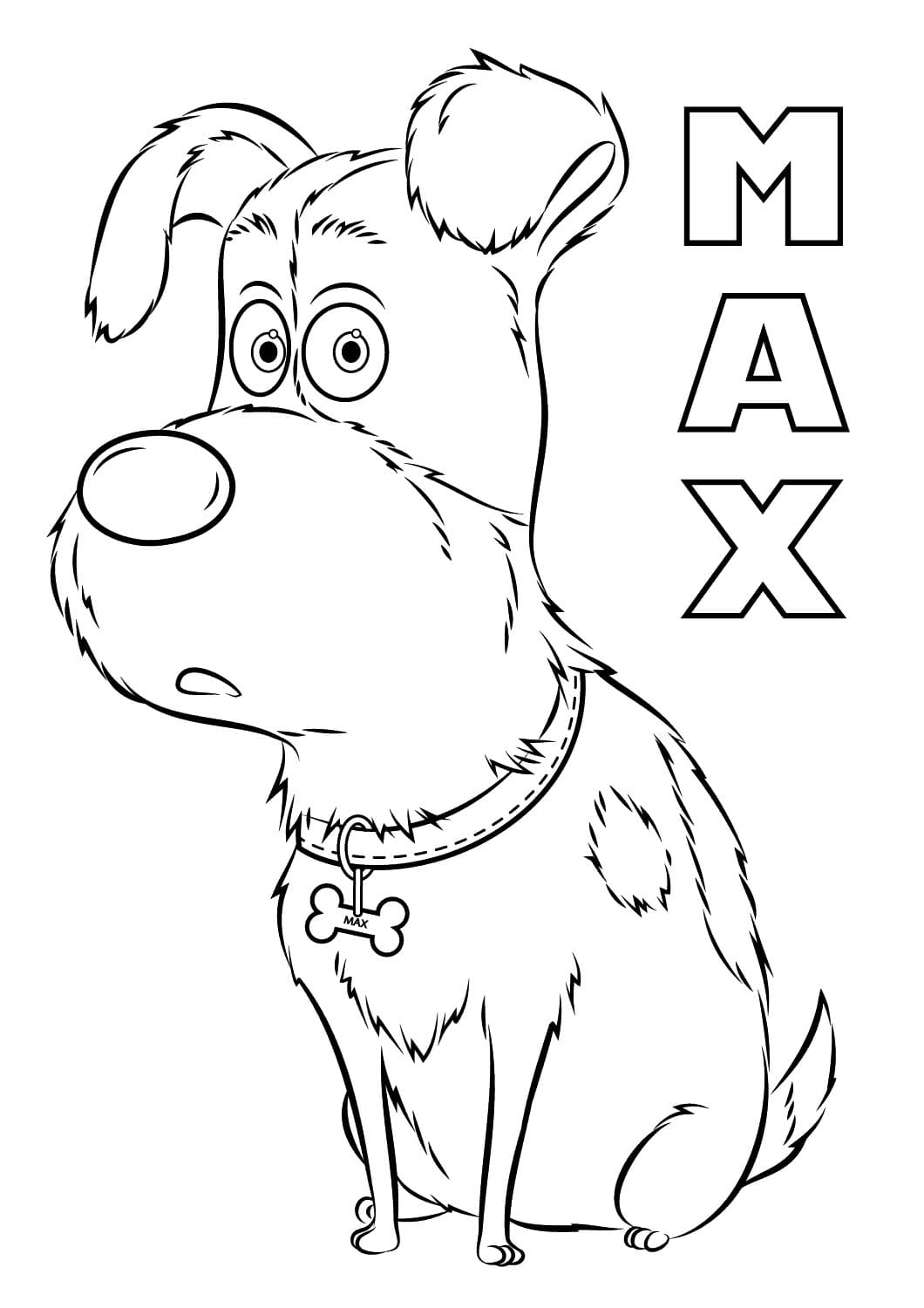 195+ Coloring Pages of Cute Puppies Printable 154