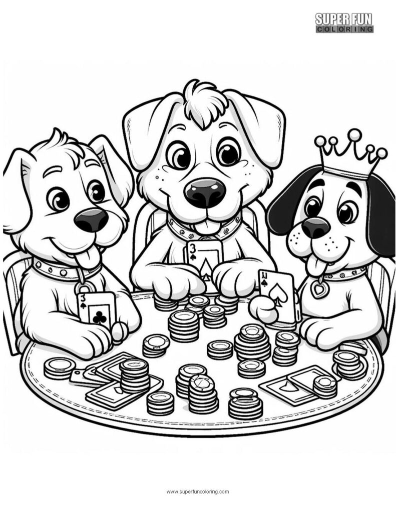 195+ Coloring Pages of Cute Puppies Printable 156