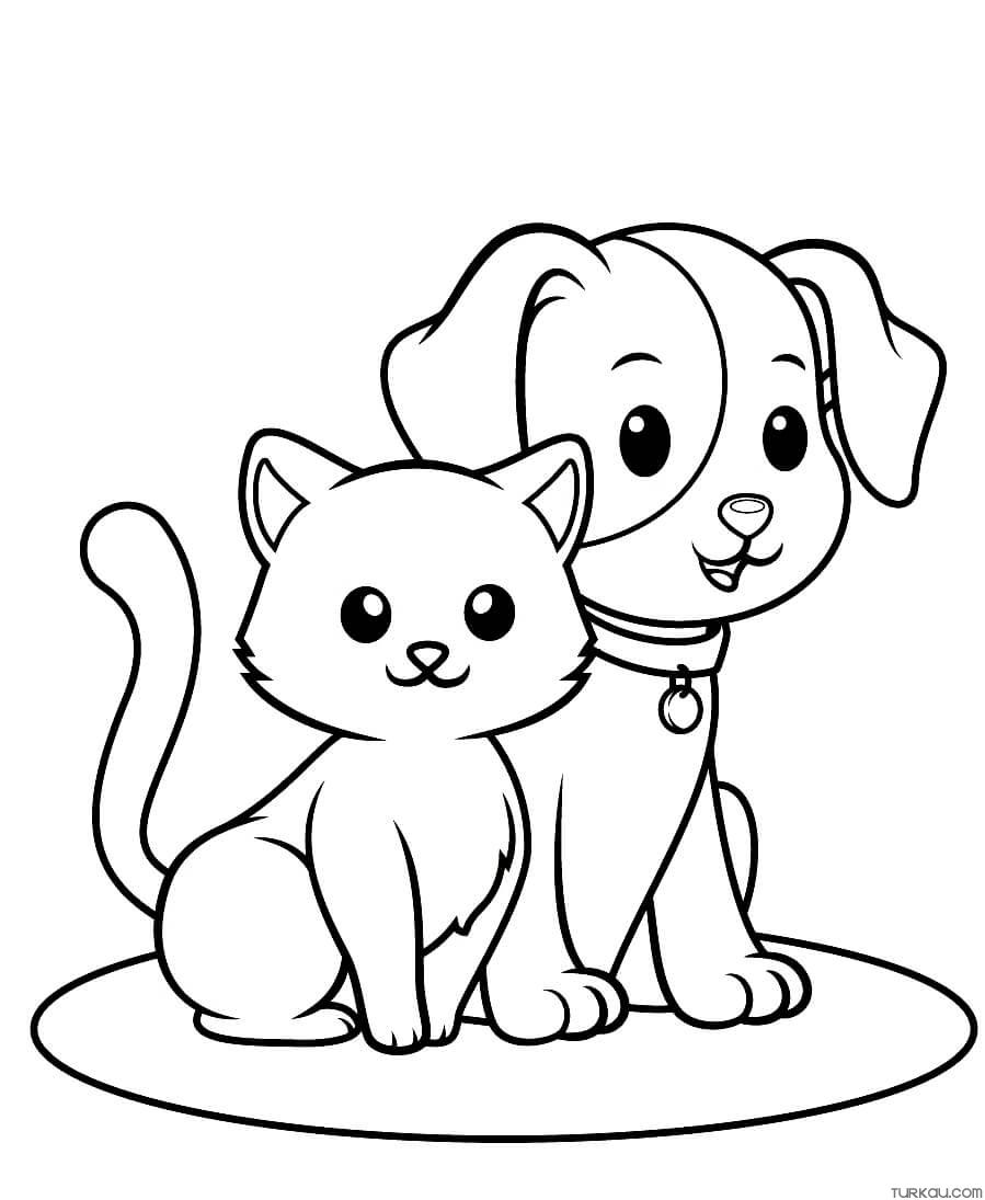 195+ Coloring Pages of Cute Puppies Printable 165