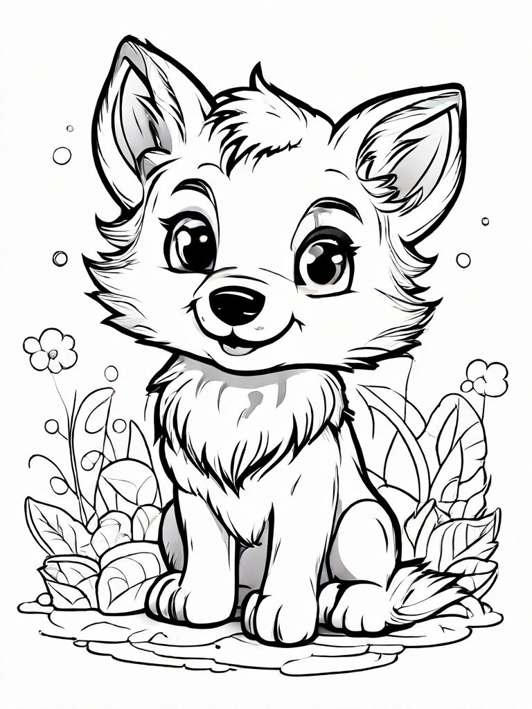 195+ Coloring Pages of Cute Puppies Printable 49