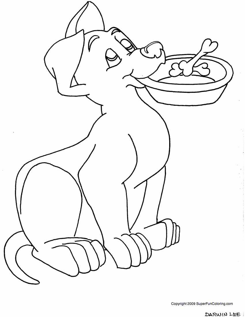 195+ Coloring Pages of Cute Puppies Printable 59