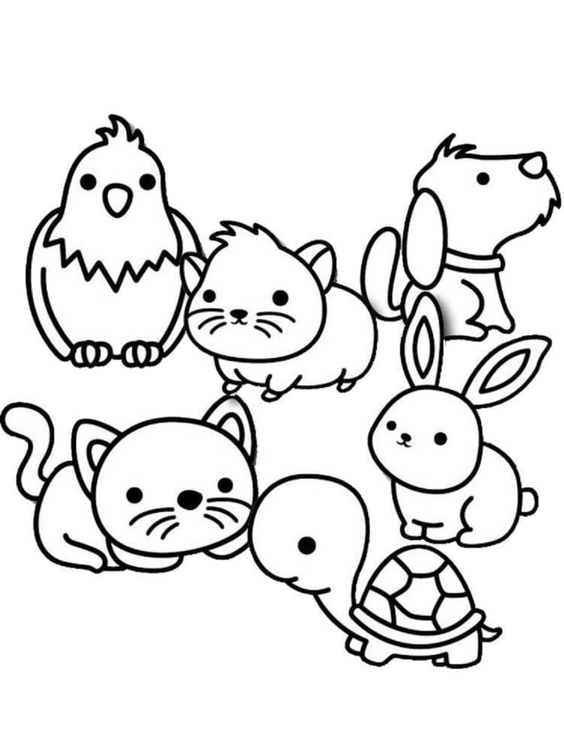 195+ Coloring Pages of Cute Puppies Printable 67