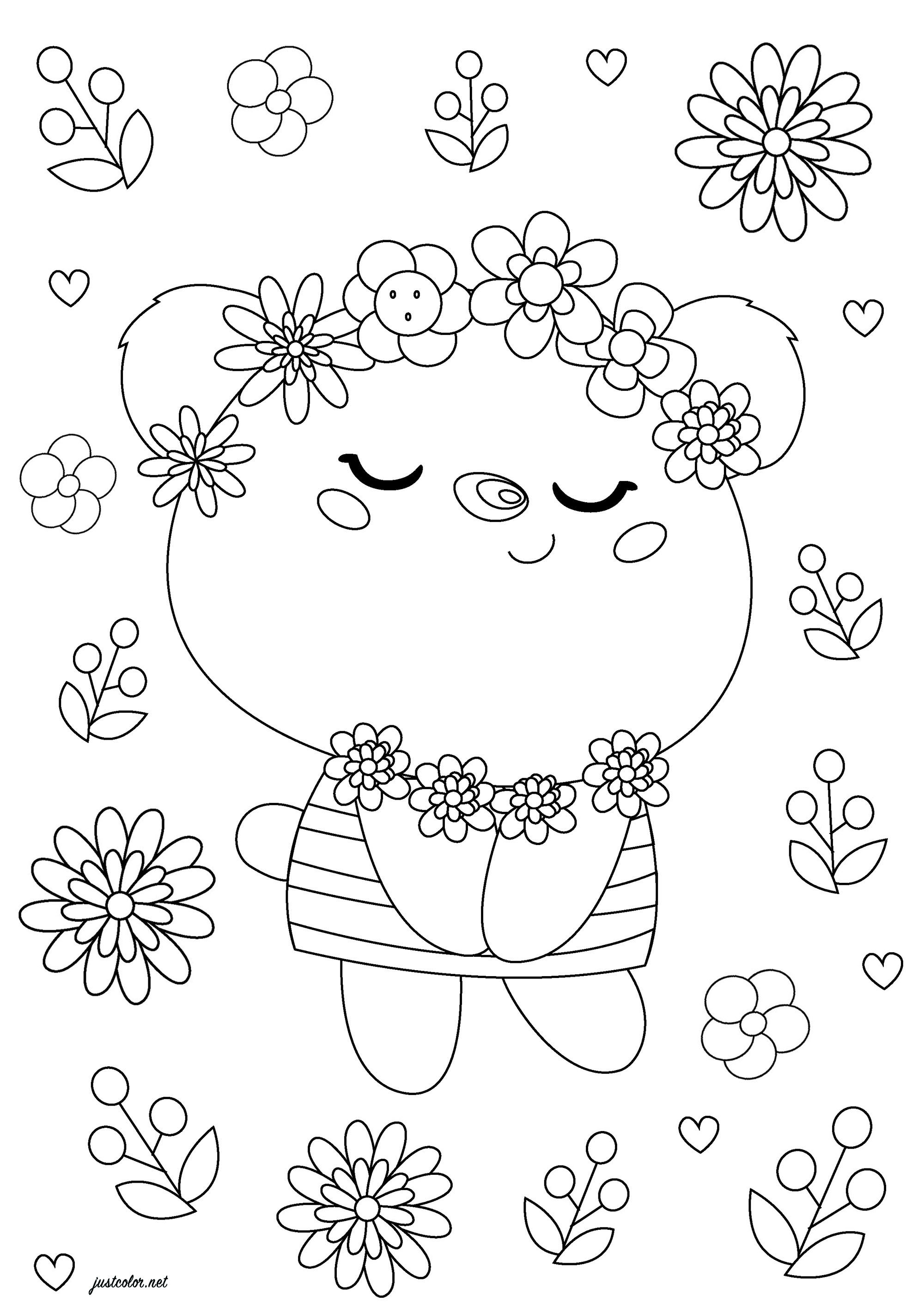 199 Lavender Coloring Pages Printable 111