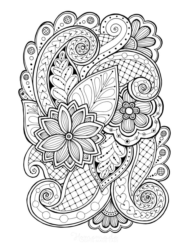 199 Lavender Coloring Pages Printable 74