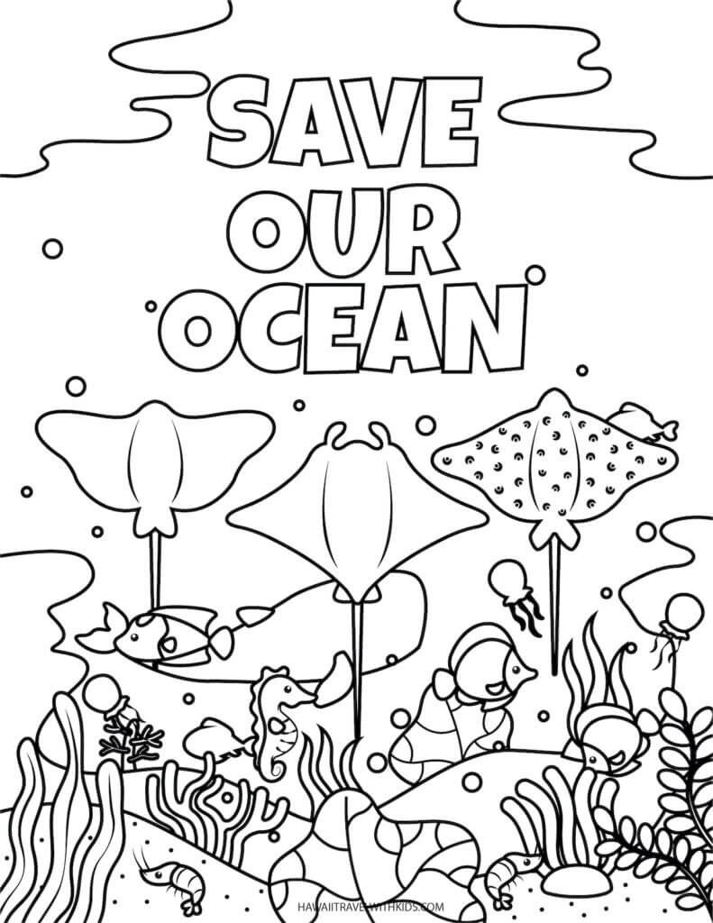 200 Beach Coloring Pages Free Printable 101