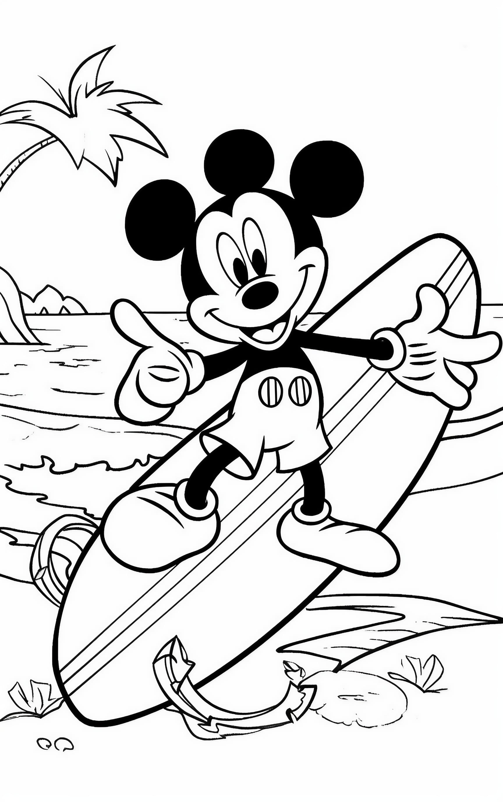 200 Beach Coloring Pages Free Printable 105