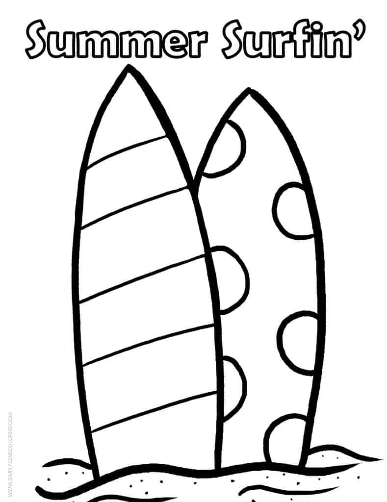 200 Beach Coloring Pages Free Printable 121