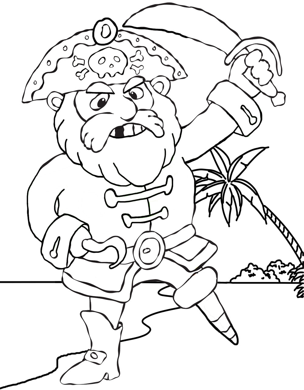 200 Beach Coloring Pages Free Printable 128