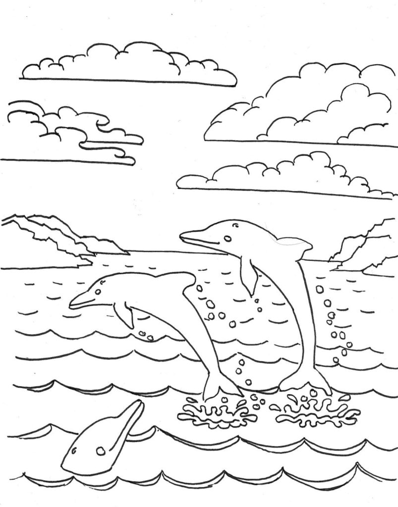 200 Beach Coloring Pages Free Printable 156