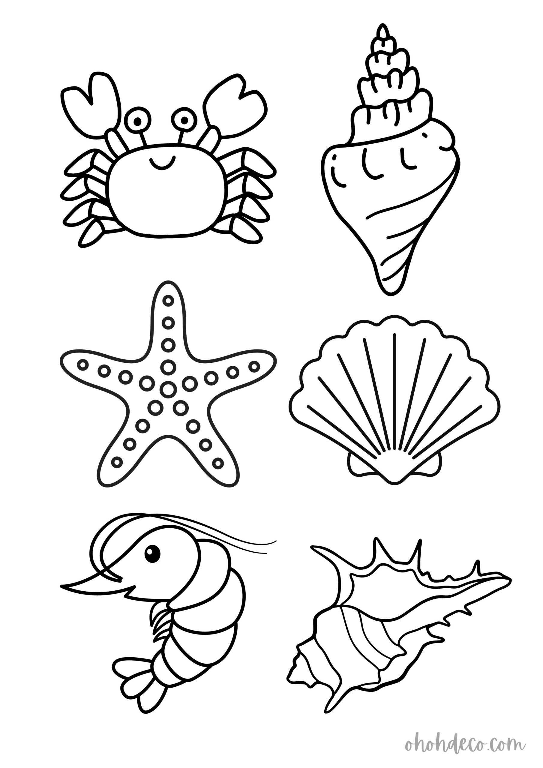 200 Beach Coloring Pages Free Printable 171