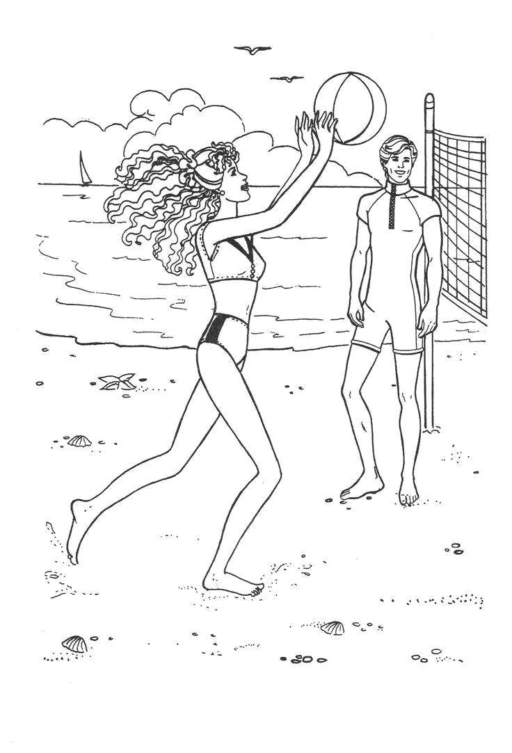 200 Beach Coloring Pages Free Printable 183