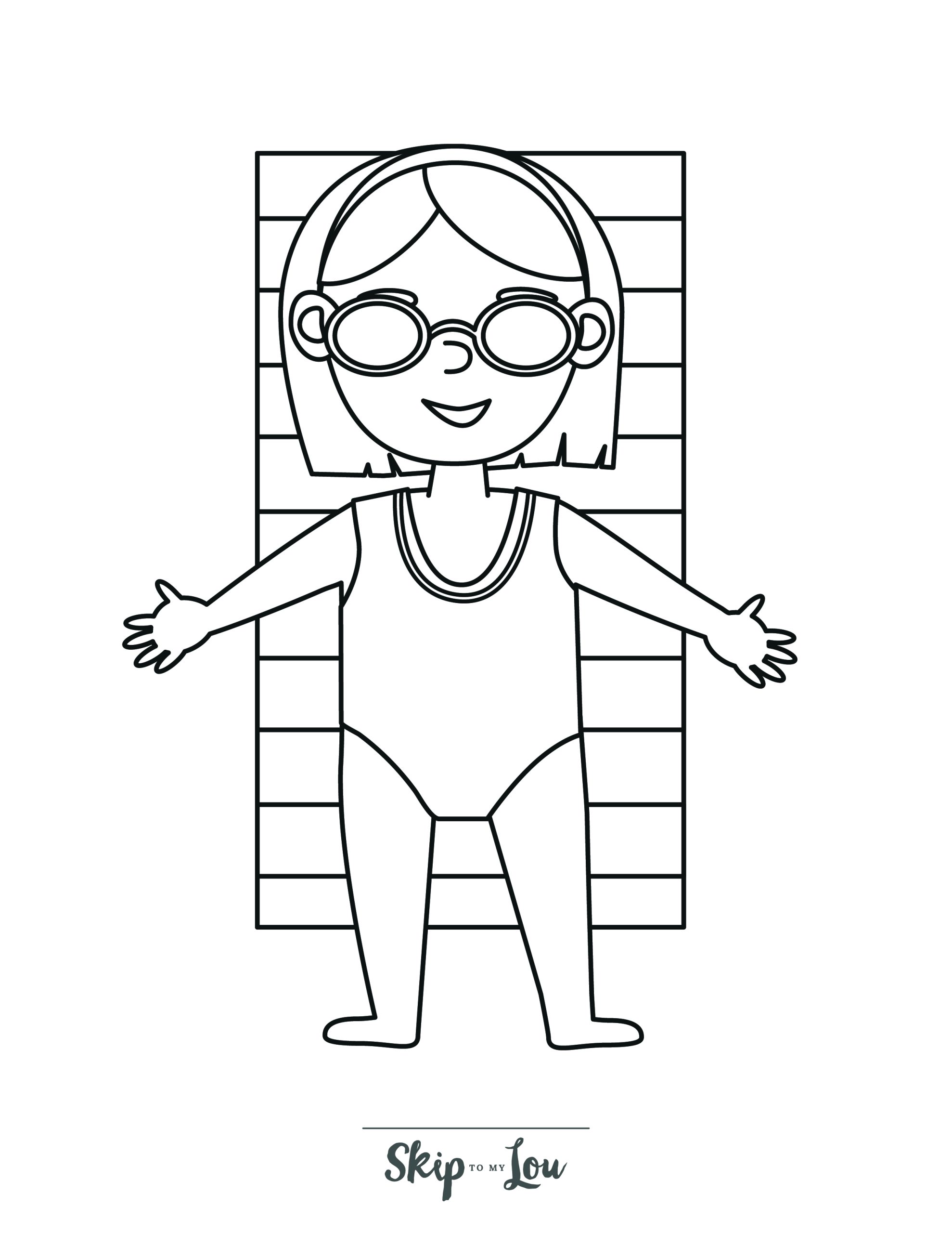 200 Beach Coloring Pages Free Printable 25