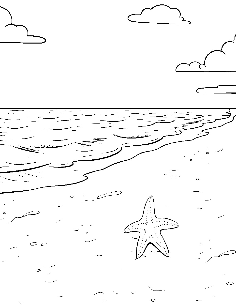 200 Beach Coloring Pages Free Printable 48