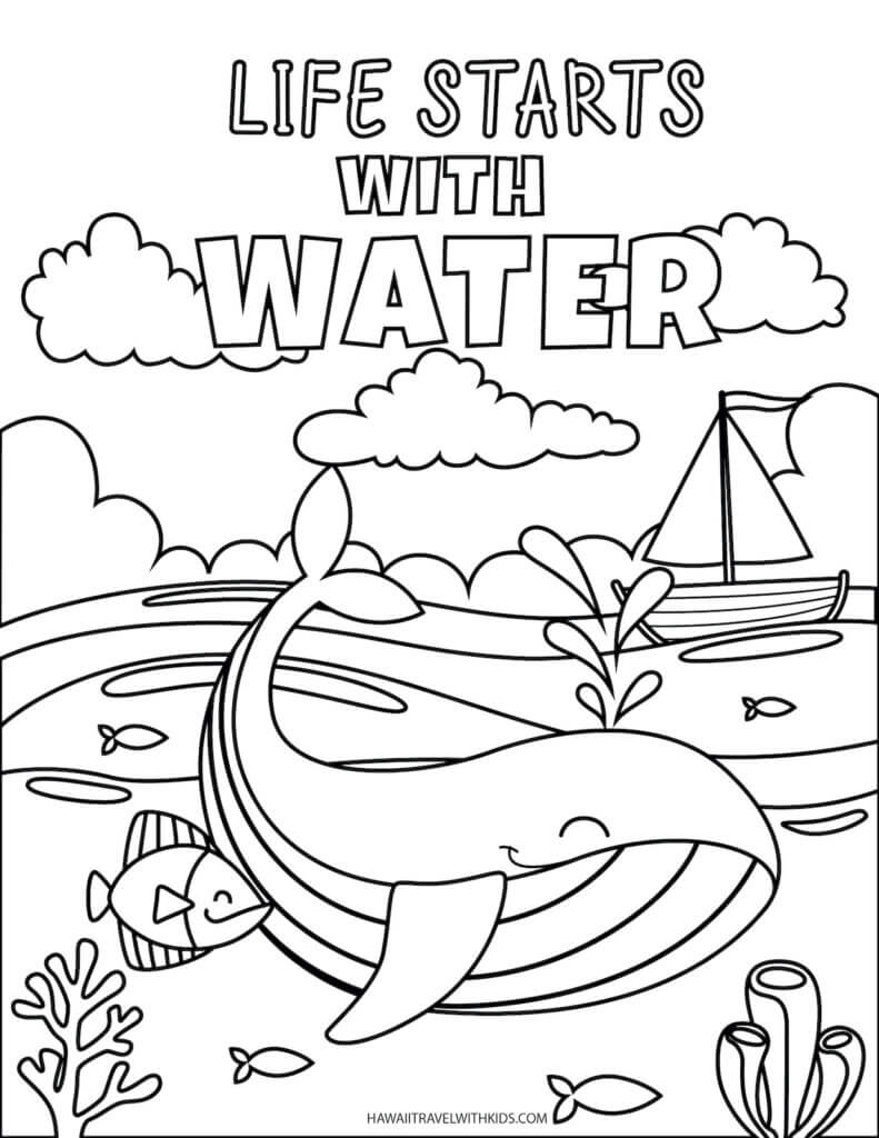 200 Beach Coloring Pages Free Printable 61