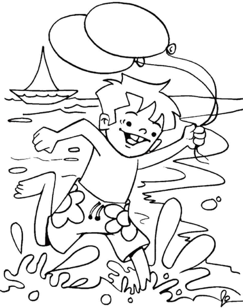 200 Beach Coloring Pages Free Printable 78