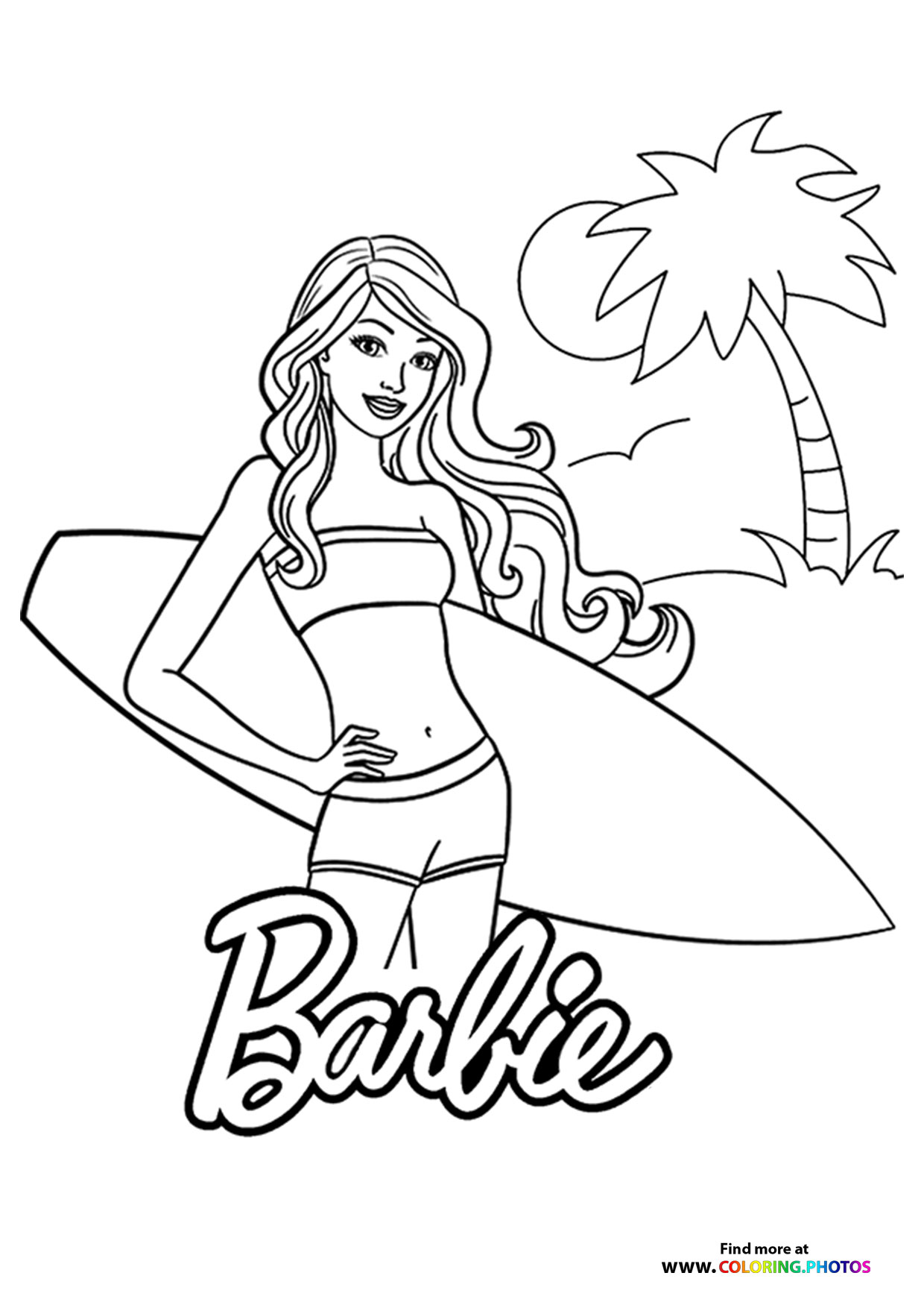 200 Beach Coloring Pages Free Printable 83