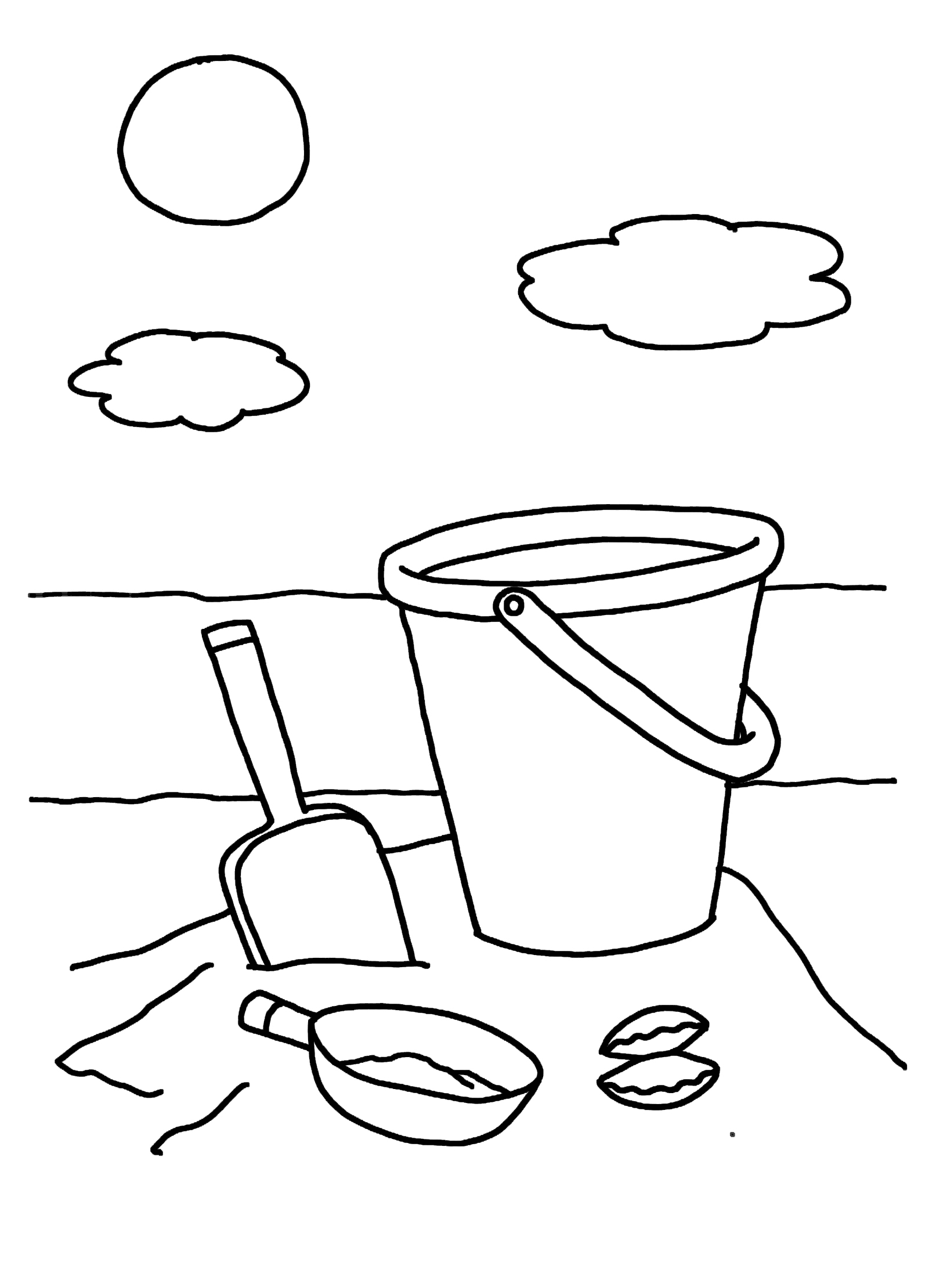 200 Beach Coloring Pages Free Printable 85