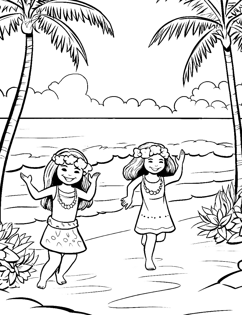 200 Beach Coloring Pages Free Printable 90