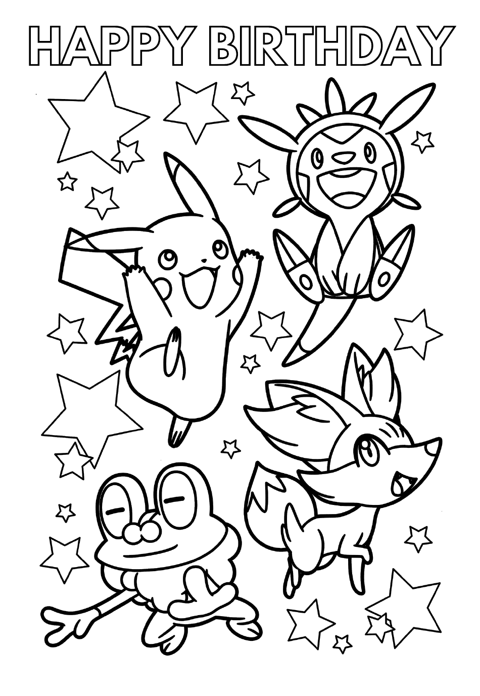 40+ Pokemon Card Coloring Pages Printable 20