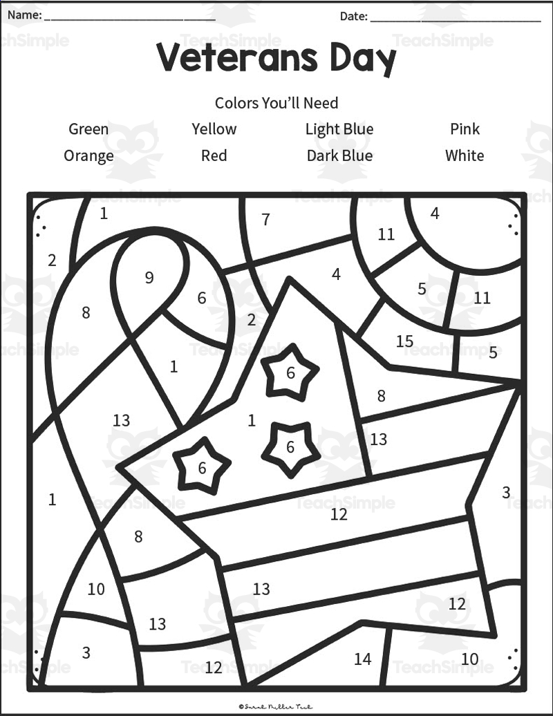 80 Veterans Day Coloring Pages 12