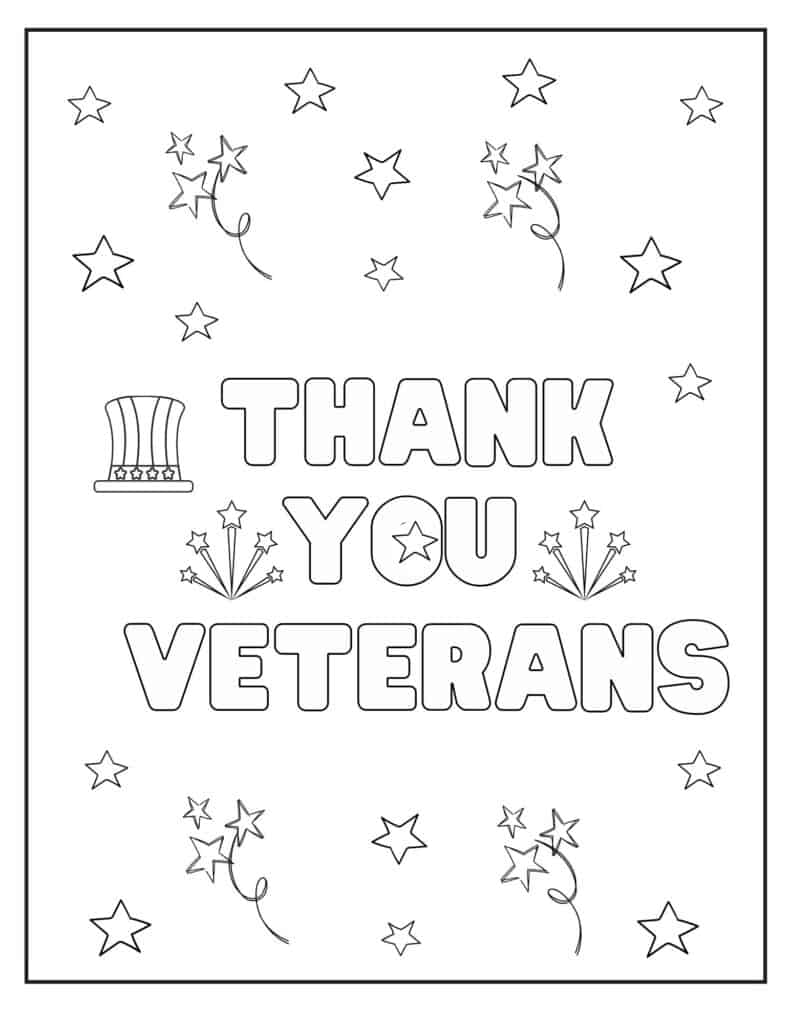 80 Veterans Day Coloring Pages 13