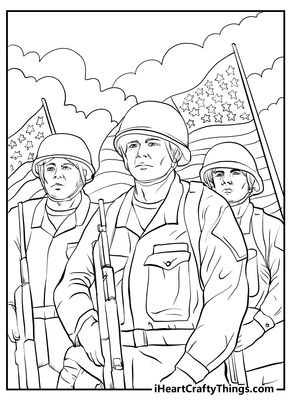 80 Veterans Day Coloring Pages 19