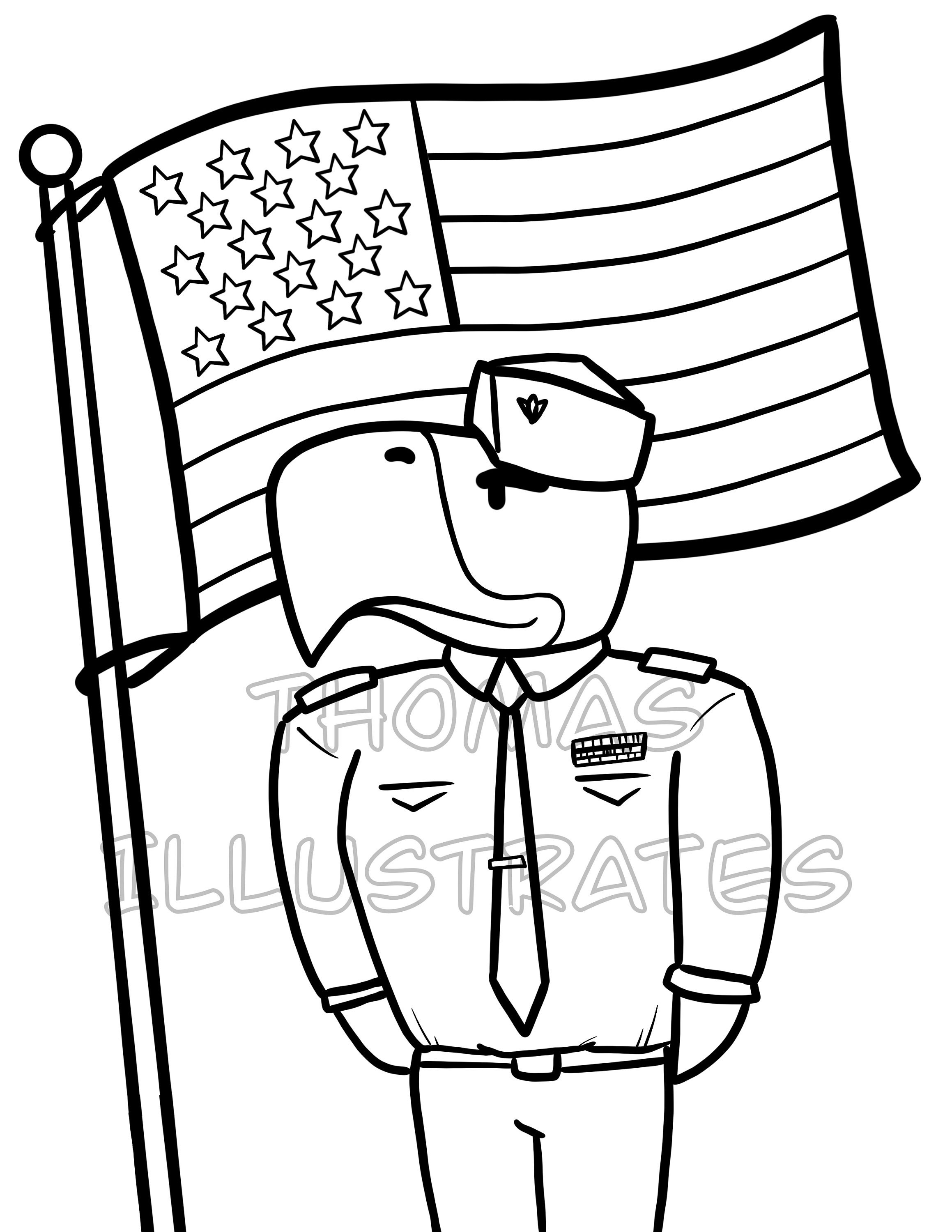 80 Veterans Day Coloring Pages 38