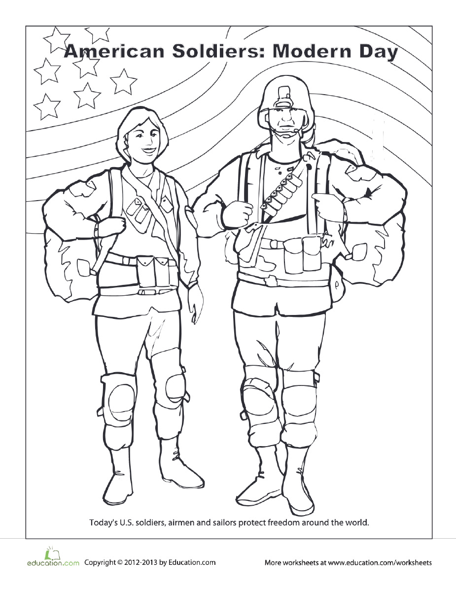 80 Veterans Day Coloring Pages 48