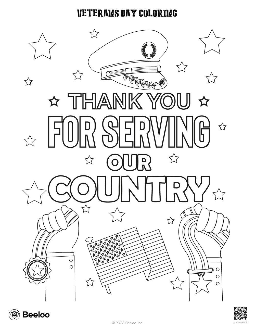 80 Veterans Day Coloring Pages 5