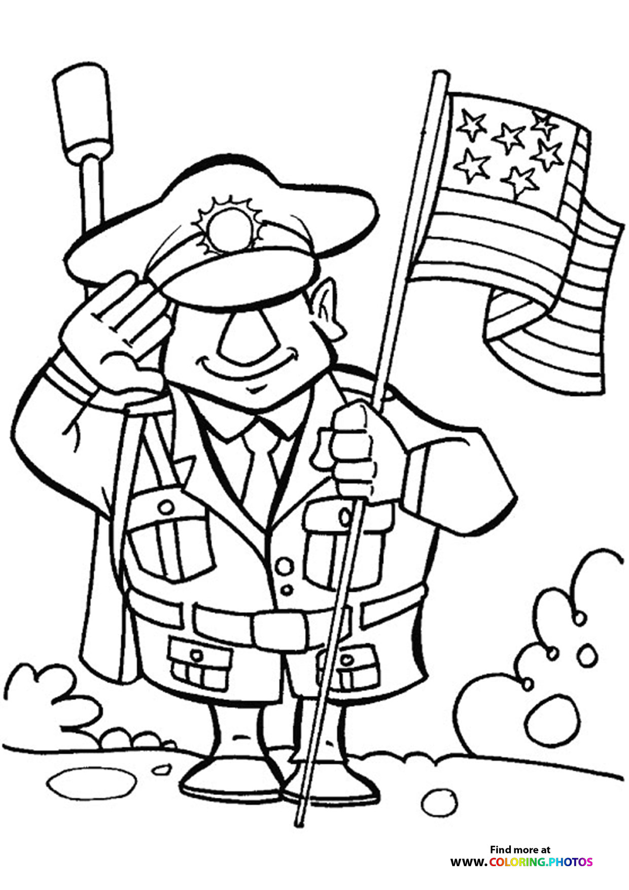 80 Veterans Day Coloring Pages 9