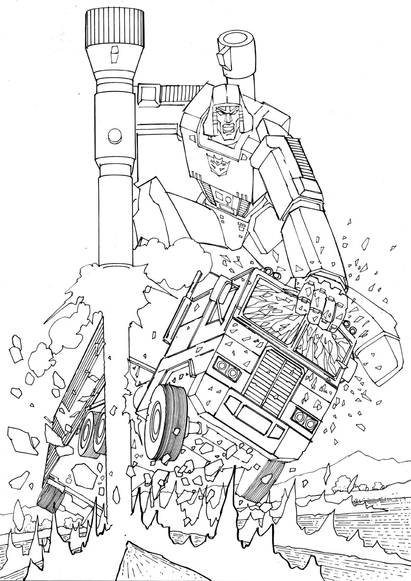 98 Optimus Prime Color Page Ideas: Transformers Fun 6