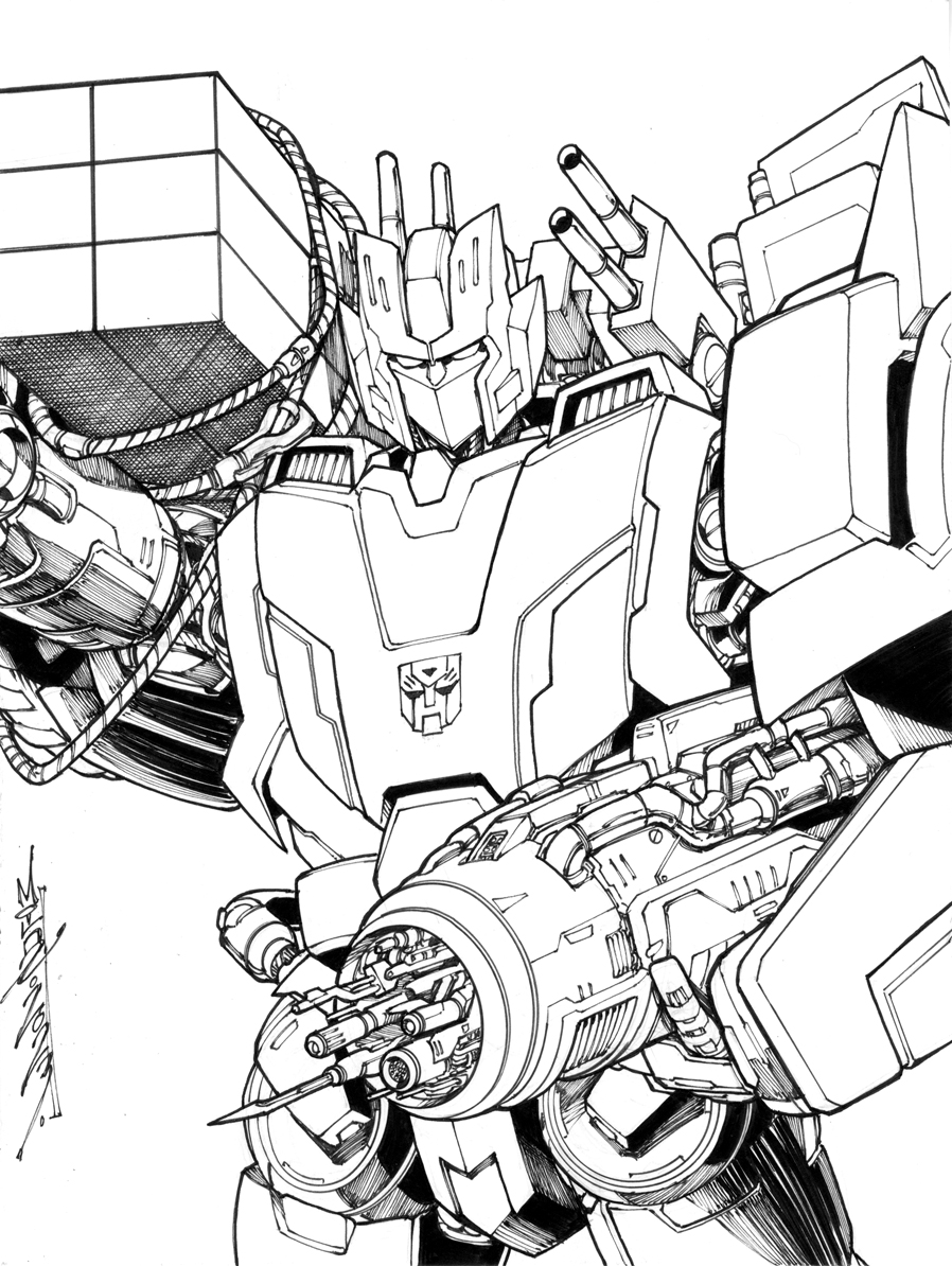 98 Optimus Prime Color Page Ideas: Transformers Fun 62