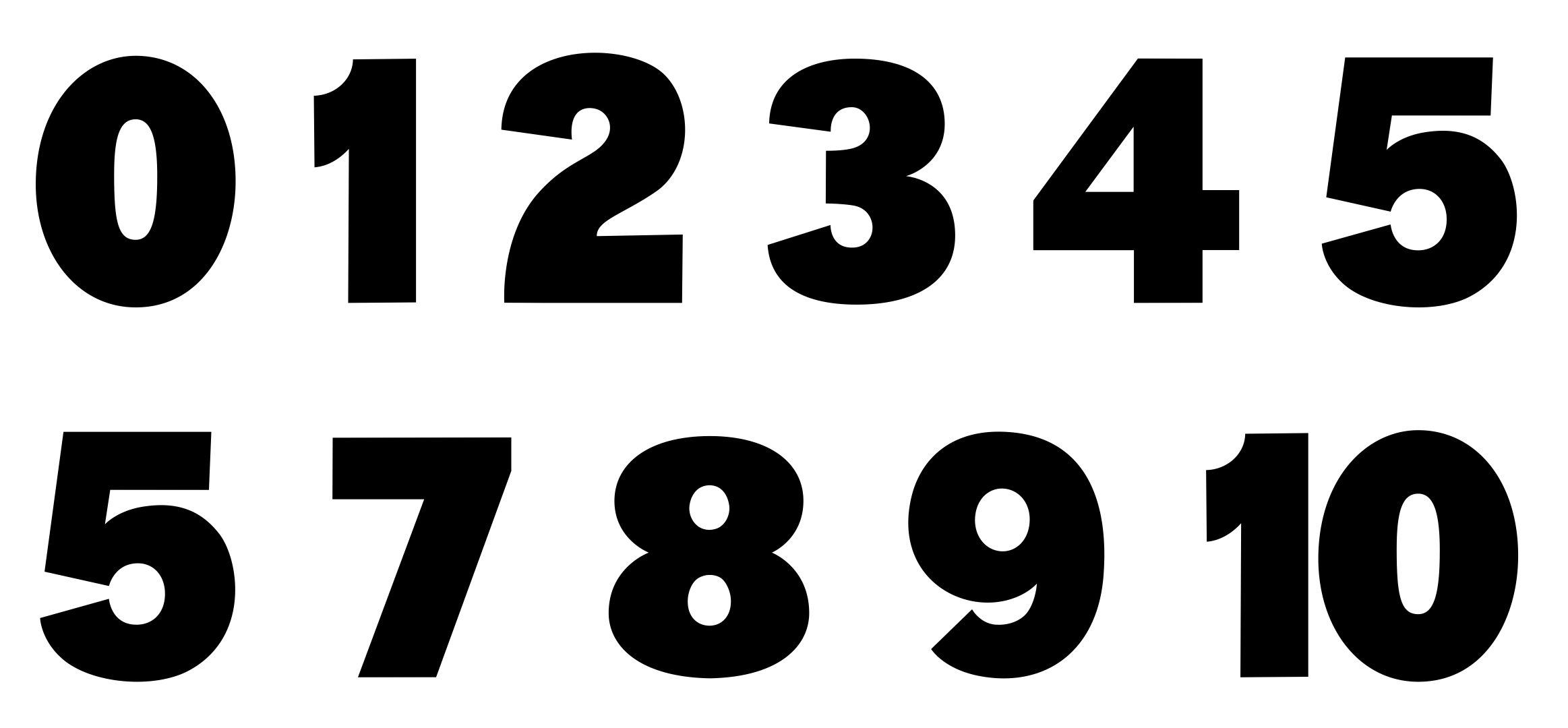 0-10 Printable Numbers Templates In All Sizes 102