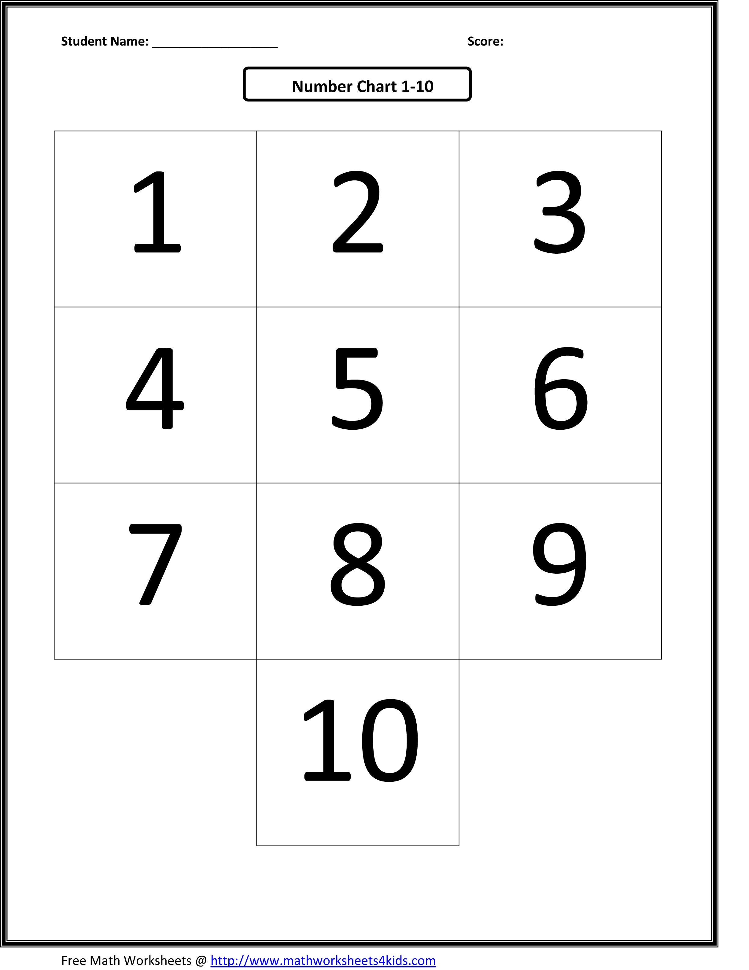 0-10 Printable Numbers Templates In All Sizes 103