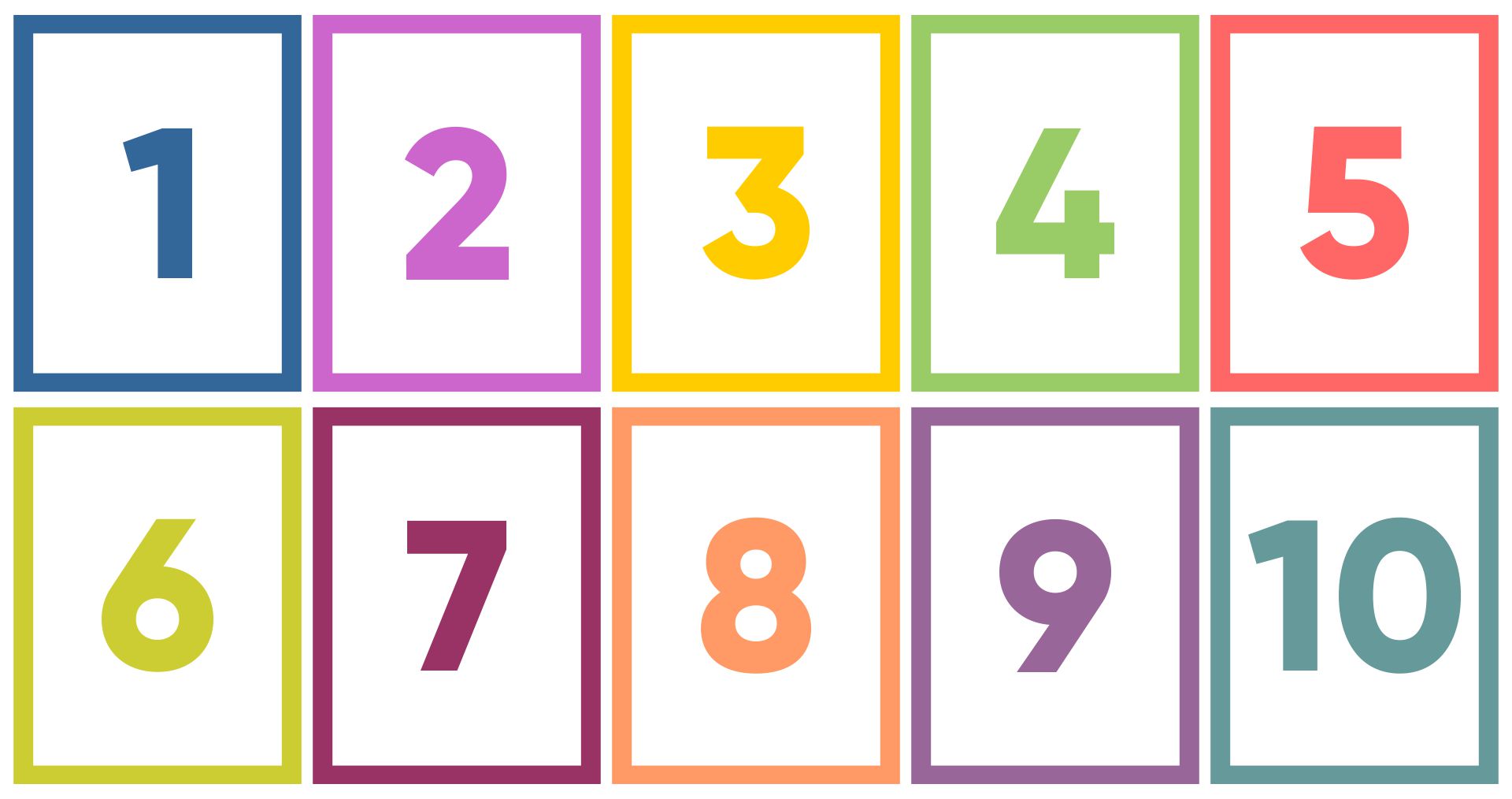 0-10 Printable Numbers Templates In All Sizes 2