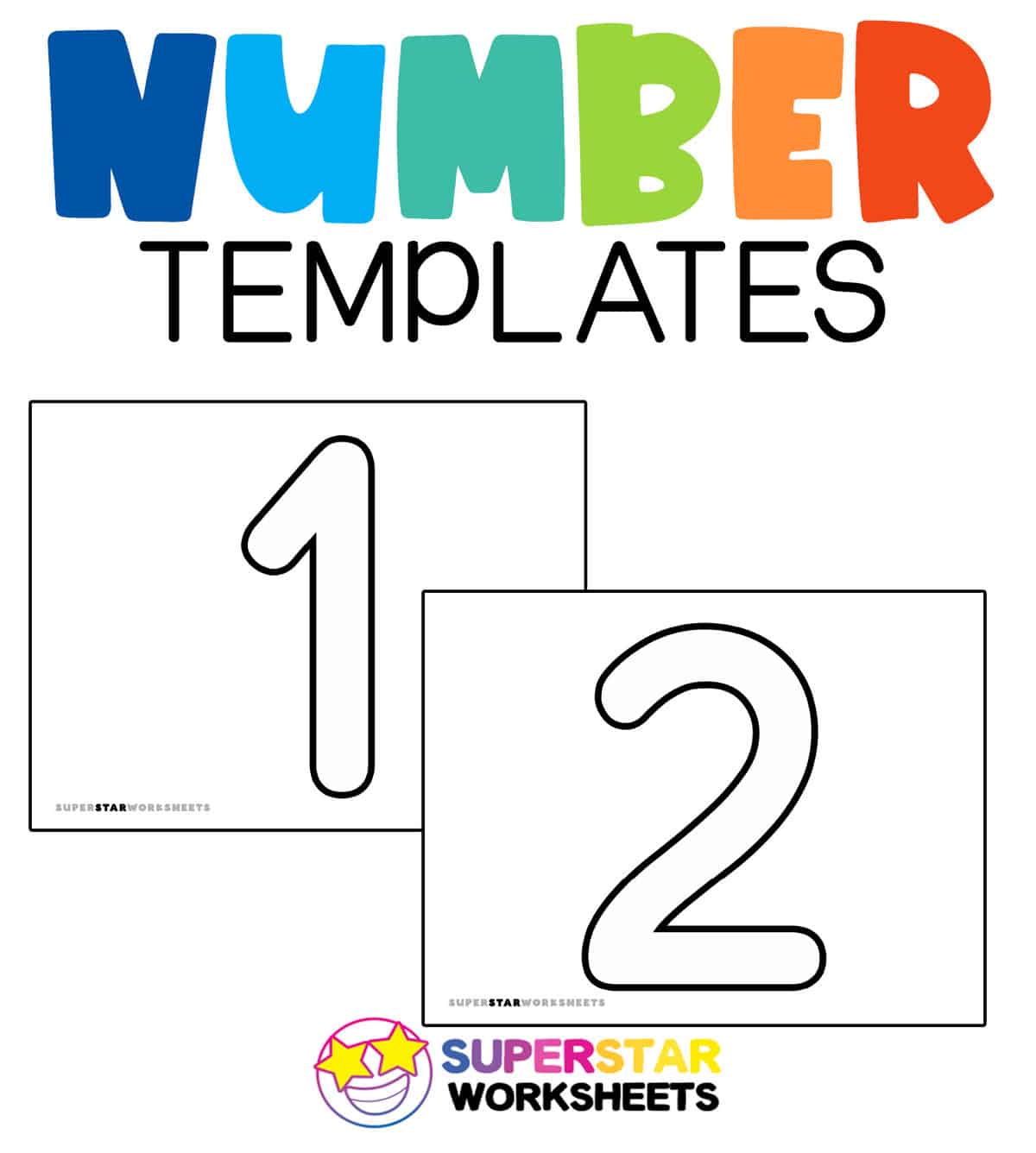 0-10 Printable Numbers Templates In All Sizes 51