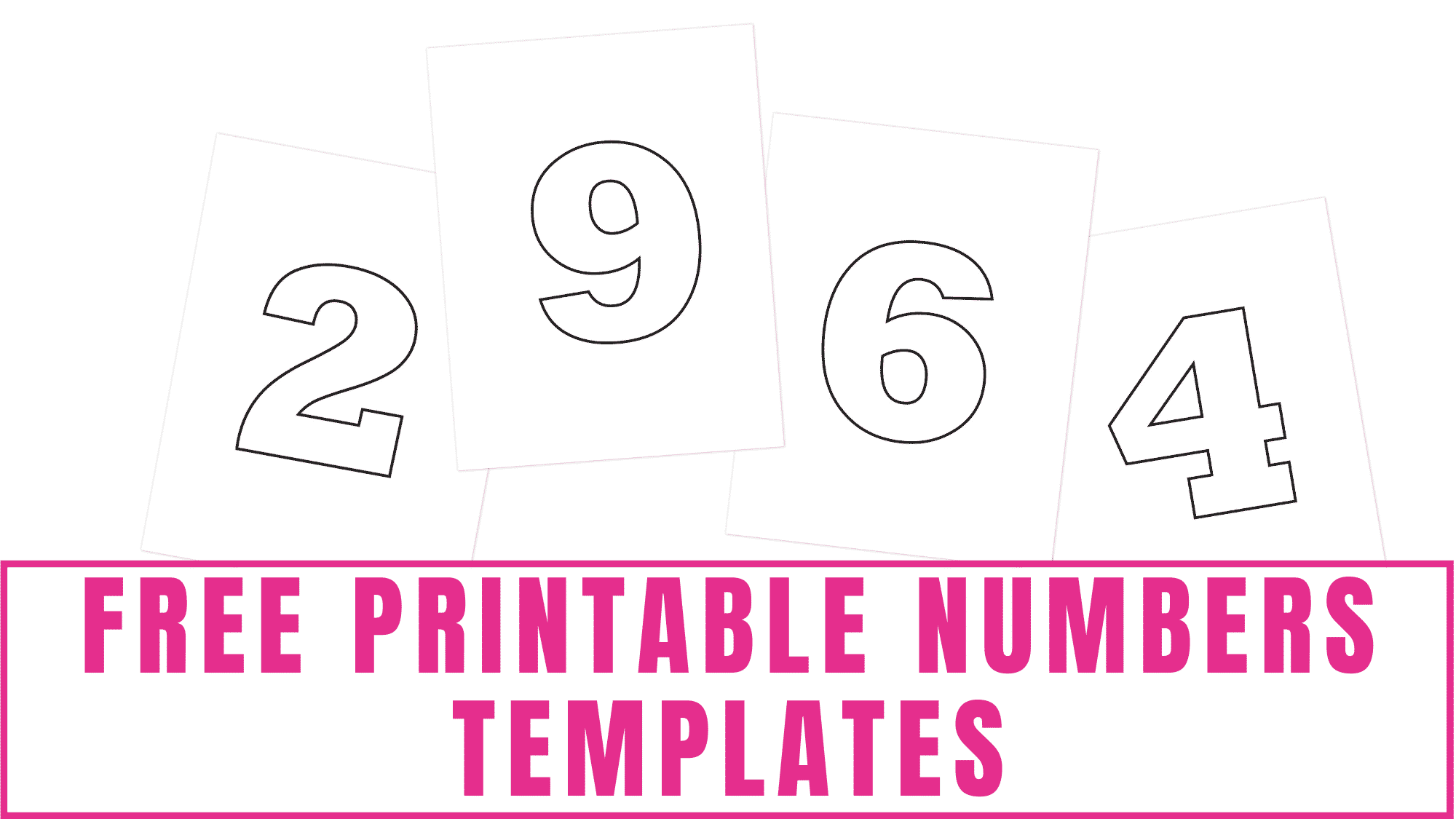 0-10 Printable Numbers Templates In All Sizes 65