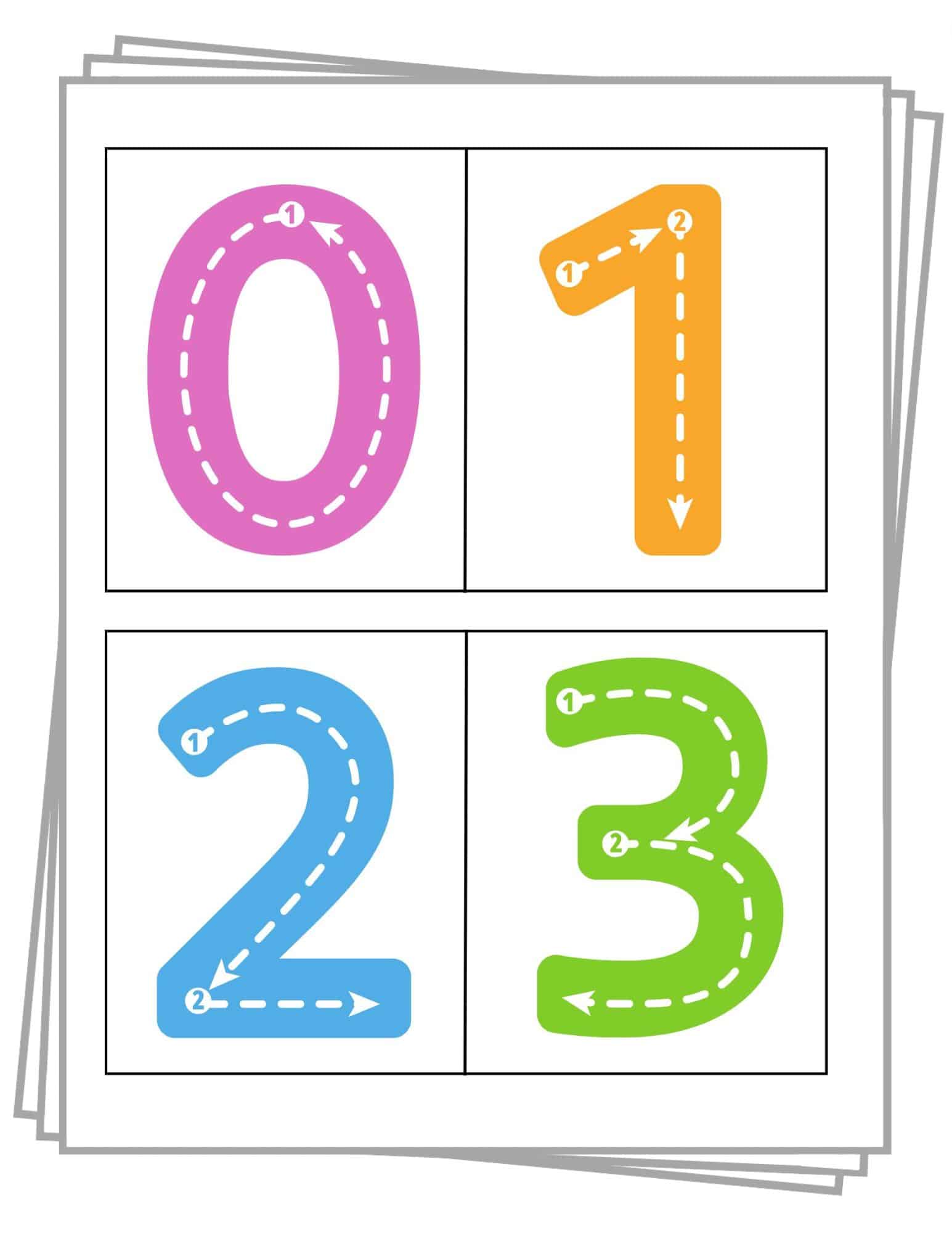 0-10 Printable Numbers Templates In All Sizes 69