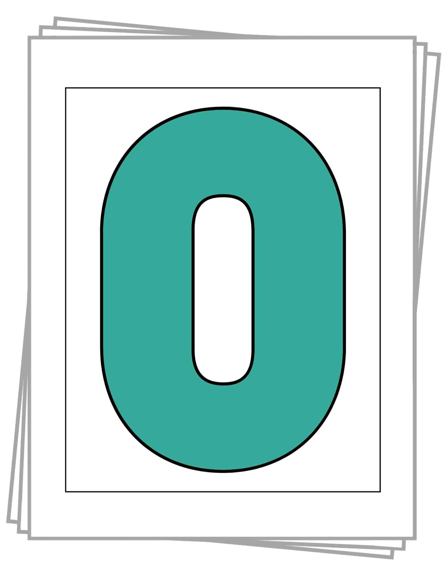 0-10 Printable Numbers Templates In All Sizes 83