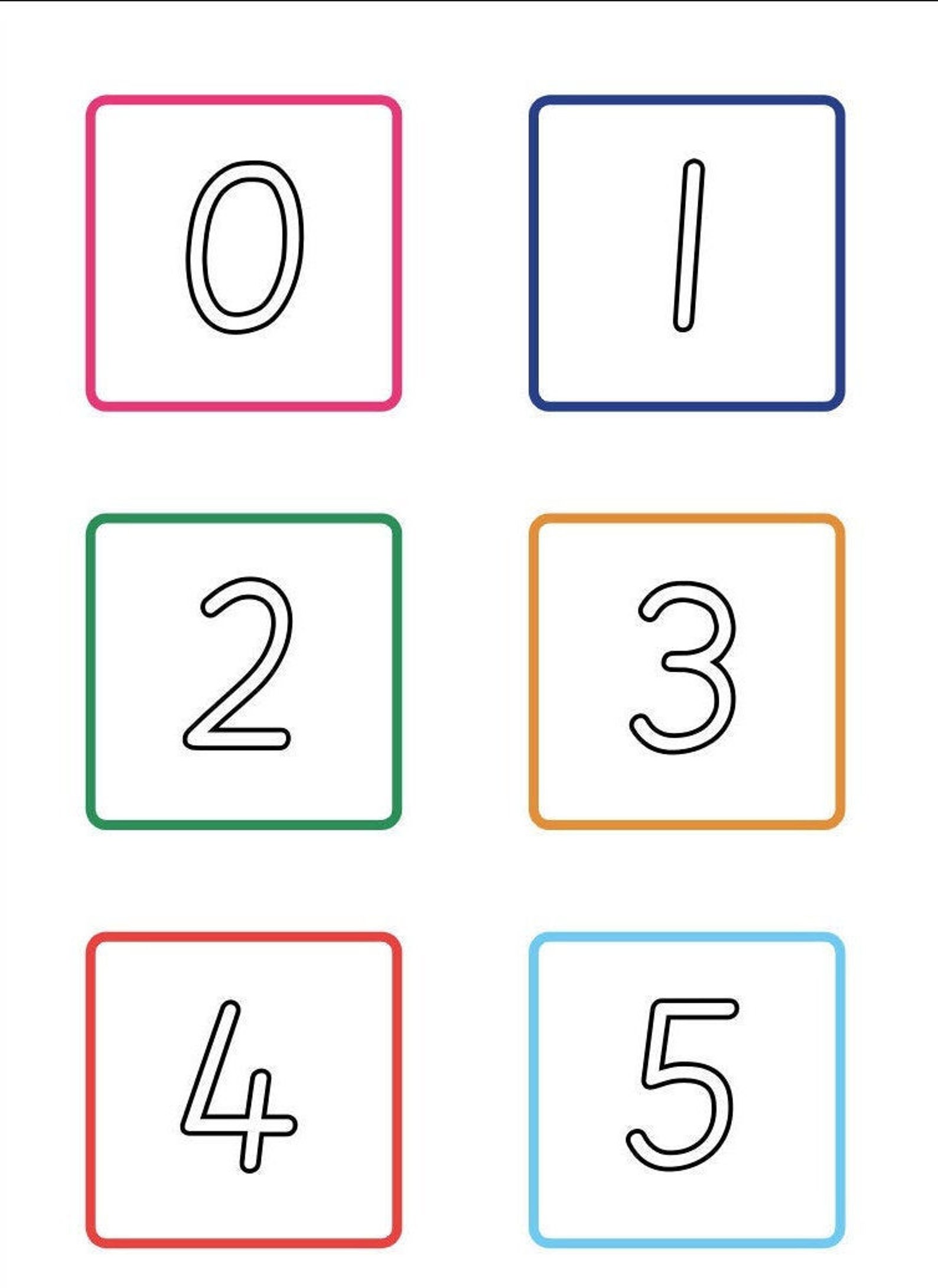 0-10 Printable Numbers Templates In All Sizes 84