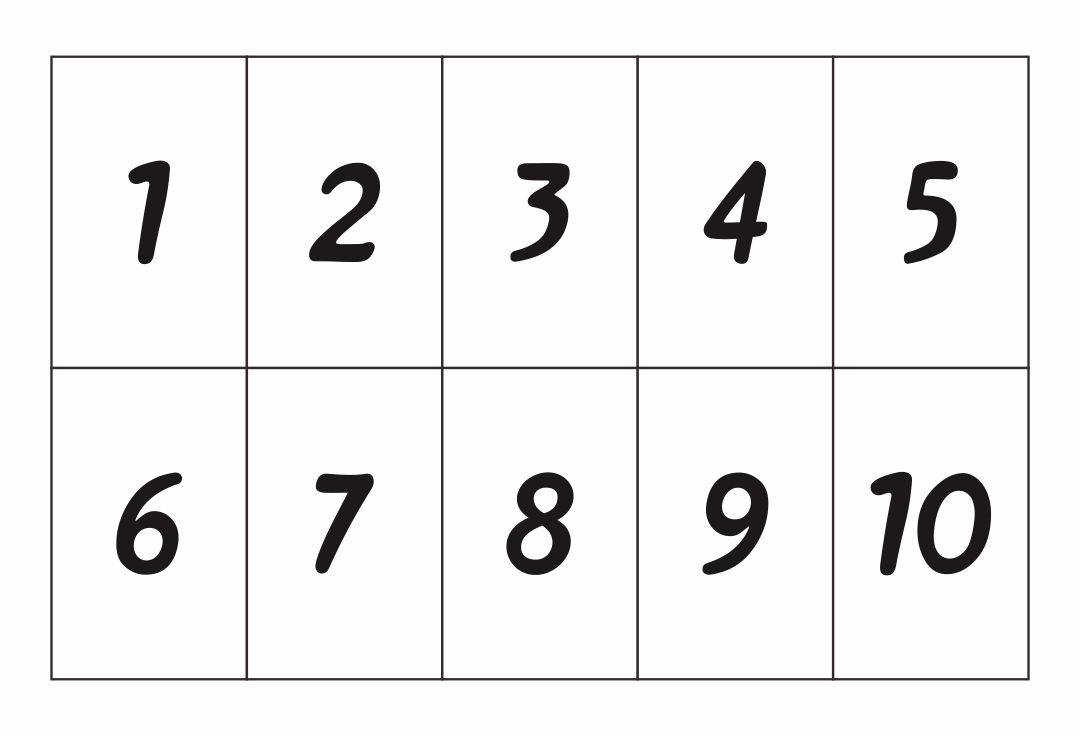 0-10 Printable Numbers Templates In All Sizes 88