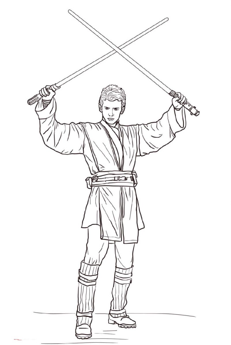 107 Luke Skywalker Coloring Pages Printable 102