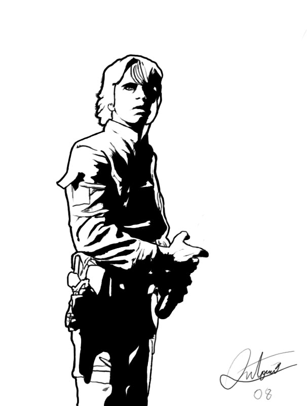 107 Luke Skywalker Coloring Pages Printable 105