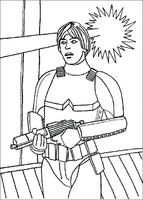 107 Luke Skywalker Coloring Pages Printable 14