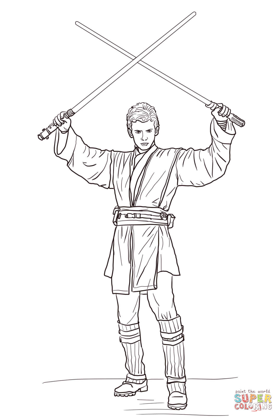 107 Luke Skywalker Coloring Pages Printable 4