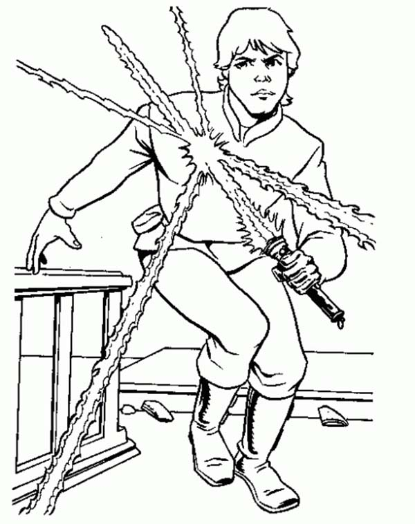 107 Luke Skywalker Coloring Pages Printable 5