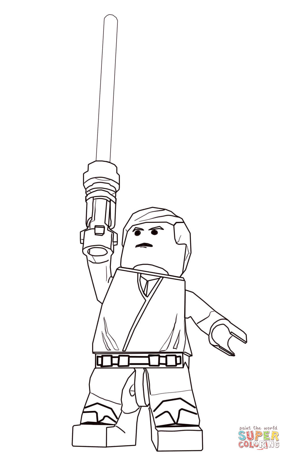 107 Luke Skywalker Coloring Pages Printable 50